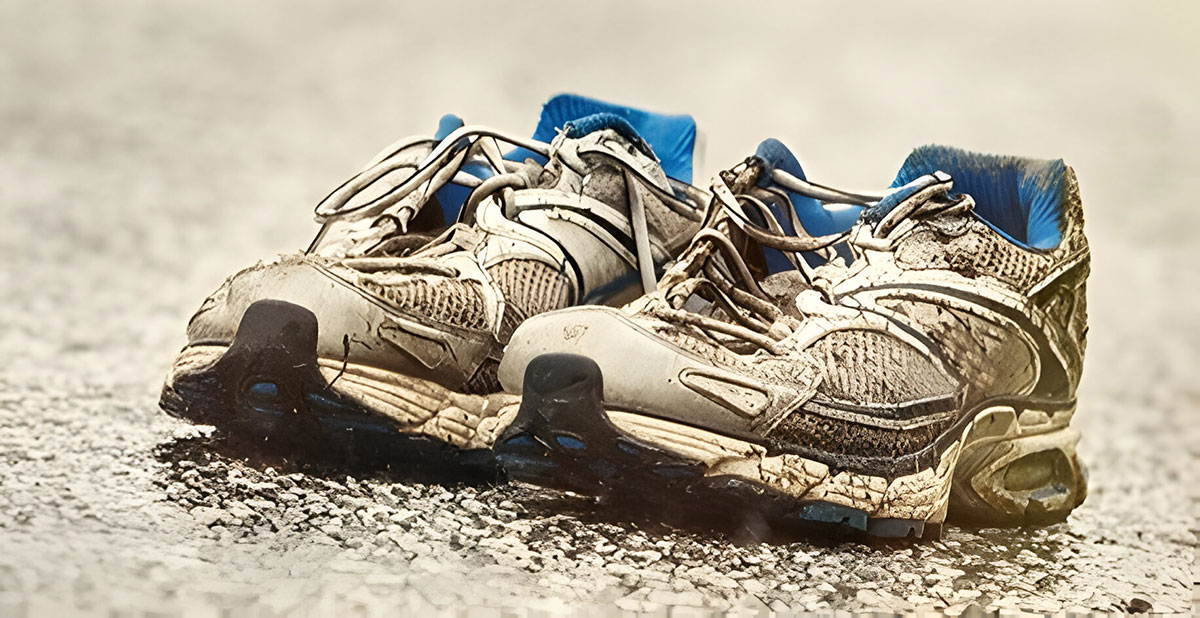 What to do with old running shoes?